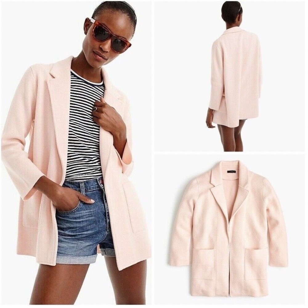 Women's Pink Blazer Coat